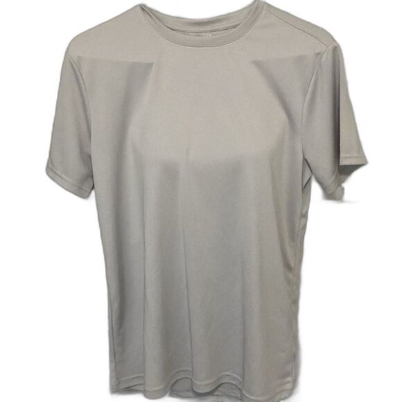Athlio T-Shirt Men’s Size Medium Color Light Gray 100% Polyester - Picture 1 of 7